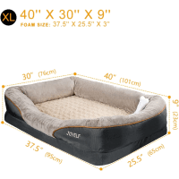 JOYELF Orthopedic Memory Foam Dog Bed & Sofa Product Photo 1