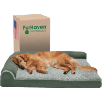 Furhaven L-Shaped Orthopedic Chaise Dog Bed review