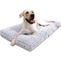 KSIIA Plush Washable Dog Bed with Anti-Slip Mat Product Photo 0