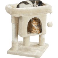 Yaheetech Sisal Cat Tree Condo Center review