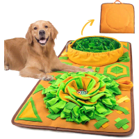 AWOOF Dog Enrichment Snuffle Mat Puzzle review