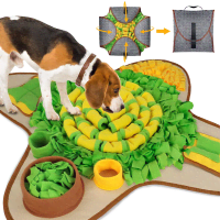 HOPET Large Dog Snuffle Mat Puzzle Toy review
