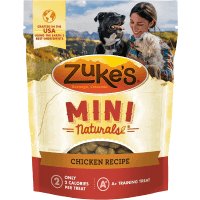 Zuke's Mini Naturals Chicken Training Dog Treats review