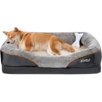 JOYELF Orthopedic Memory Foam Dog Bed and Toy review