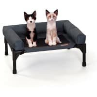 K&H Pet Products Cooling Elevated Bolster Dog Bed reseña