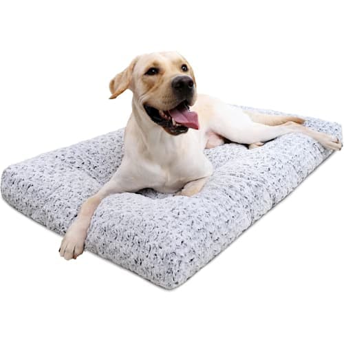 KSIIA Plush Washable Dog Bed with Anti-Slip Mat Product Thumbnail 0