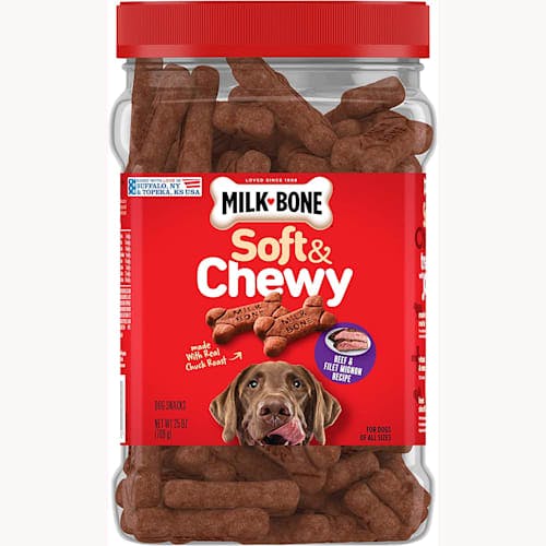 Milk-Bone Soft Chewy Beef Filet Mignon Dog Treats Product Thumbnail 0