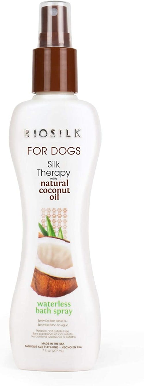BioSilk Dogs Silk Therapy Waterless Shampoo Spray review