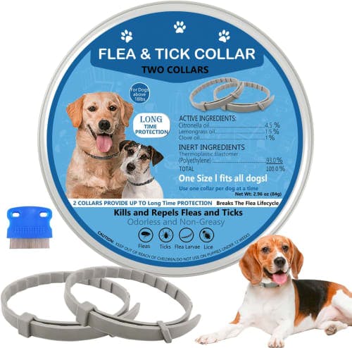 IROFOL Dog Flea and Tick Prevention Collar 2 Pack review