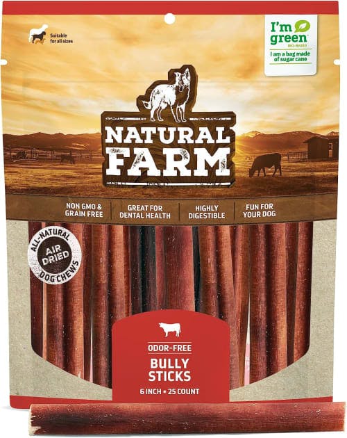 Natural Farm Grain-Free Beef Pizzle Dog Chews review