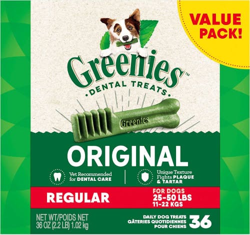 Greenies Original Dental Dog Treats review