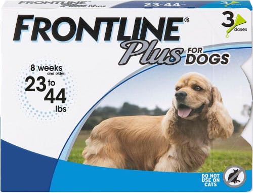 Frontline Plus Flea and Tick Topical for Dogs review